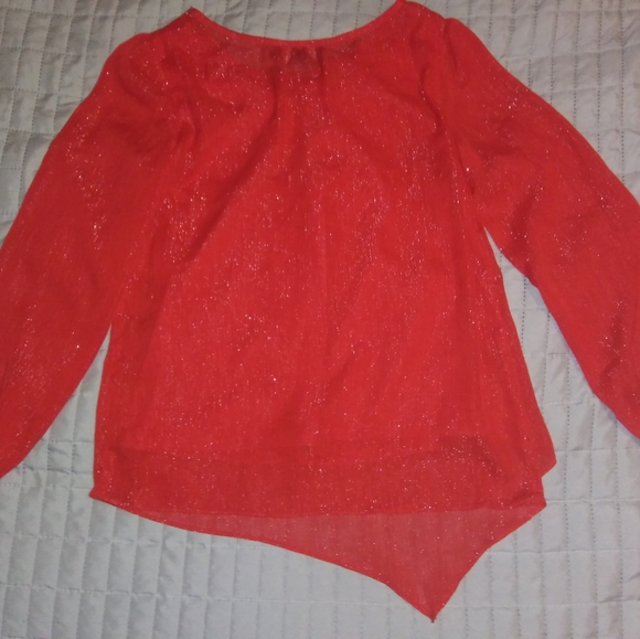 🎄 Red Layered Shirt 🎄 Size 14 - Picture 5 of 5